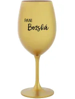 PANI BOŽSKÁ - zlatý pohár na víno 350 ml