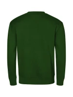 Crew mikina unisex lahvově zelená