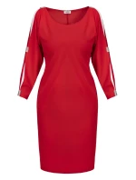 Dámské šaty U869 červené - Karko