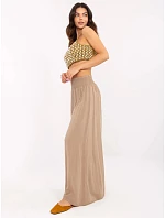 Dámské kalhoty TW SP BI 3069.94 hnědé - Och Bella Dámské kalhoty TW SP BI 3069.94 hnědé - Och Bella