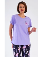 Dámské pyžamo kapri Flowers