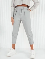 Dámské šedé kalhoty BAFROT FashionStreet UY1888