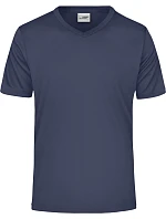 Daiber JN 736 Pánské sportovní tričko s výstřihem do V 02.0736 navy Daiber JN 736 Pánské sportovní tričko s výstřihem do V 02.0736 navy