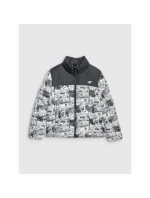 Chlapecká péřová bunda se syntetickou výplní 4F 4FJRAW25TDJAM0749-10A