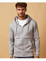 Promodoro 1650 Pánská mikina s kapucí "X.O" 40.1650 heather grey Promodoro 1650 Pánská mikina s kapucí "X.O" 40.1650 heather grey