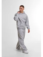 Build your Brand BY 410 Mikina s kapucí z těžké bavlny "Loose Fit" 56.0410 heather grey Build your Brand BY 410 Mikina s kapucí z těžké bavlny "Loose Fit" 56.0410 heather grey