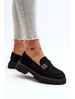 Dámské mokasíny s černým páskem Flanila Dámské mokasíny s černým páskem Flanila