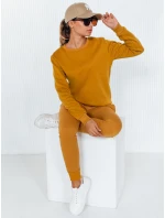 Dámský teplákový komplet FITT camel FashionStreet AY0505