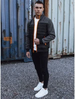 Pánská přechodná prošívaná bunda černá FashionStreet TX4855