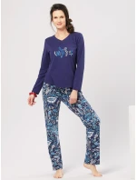 Pyžamo Key LNS 793 B24 long/r S-XL dámské