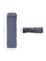 Turistická podložka Nils Camp NC4006 s pumpou - 5 cm 15-05-028