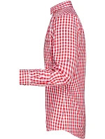 Daiber JN 638 Popelínová kostkovaná košile tradiční styl 02.0638 red/white