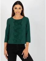 Halenka LK BZ 506522.07 tmavě zelená Halenka LK BZ 506522.07 tmavě zelená