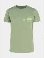 Volcano Regular Silhouette T-Shirt T-Cat Junior G02370-W22 Green