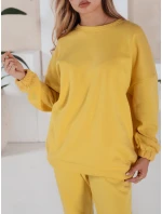 Dámská tepláková souprava ARIELLA PREMIUM žlutá FashionStreet AY0734