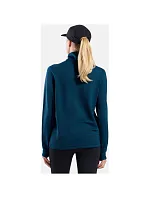 Bluza z półgolfem damska Odlo ESSENTIAL THERMAL Mid layer 1/2 zip zielona Bluza z półgolfem damska Odlo ESSENTIAL THERMAL Mid layer 1/2 zip zielona