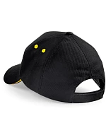 Beechfield B 15C 5 panelová sandwich kšiltovka 53.015C black/yellow Beechfield B 15C 5 panelová sandwich kšiltovka 53.015C black/yellow