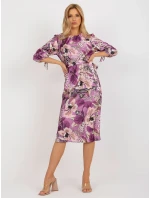 Šaty LK SK 509018 1.96 fialová Šaty LK SK 509018 1.96 fialová