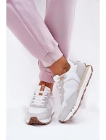 Dámské semišové boty Big Star HI-POLY SYSTEM – béžové