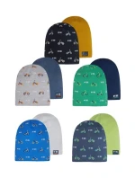 AJS 48-087 oboustranná chlapecká čepice