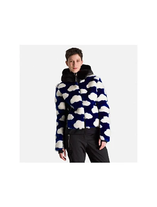 ROSSIGNOL péřová bunda W Teddy Down Jkt modrá ROSSIGNOL péřová bunda W Teddy Down Jkt modrá
