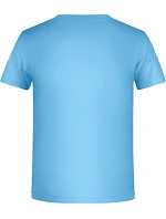 Daiber 8008B Chlapecké tričko z bio bavlny 02.808B sky blue Daiber 8008B Chlapecké tričko z bio bavlny 02.808B sky blue