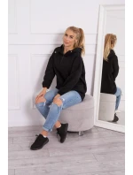 Mikina s kapucí černá Mikina s kapucí černá