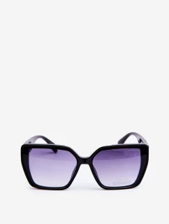 Dámské sluneční brýle s ozdobným prvkem UV400 Černé