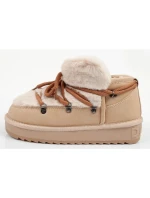 D.Franklin dámské zimní boty [DFSH370011-BEIG] dámské