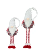 TRPASLÍK NA TELESKOPICKÝCH NOHÁCH BÍLÝ 80-115CM