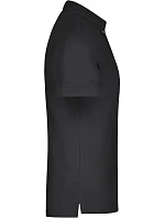 Daiber JN 964 Pánské piqué polo button-down 02.0964 black/black white Daiber JN 964 Pánské piqué polo button-down 02.0964 black/black white