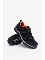 Nízké Pánské Trekkingové Boty Černé Orlando