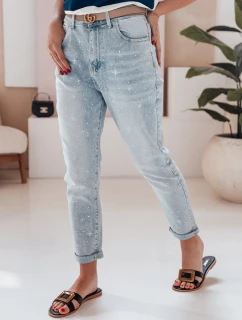 Dámské džínové kalhoty JEWELSTAR blue FashionStreet UY2444