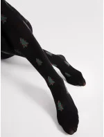 Punčocháče Fiore G 6093 So Quiet 60 den 5-XL Vánoční kolekce