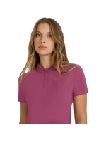 Dámské polo tričko 4F F554 vínové 4FWAW25TPTSF554 60S Dámské polo tričko 4F F554 vínové 4FWAW25TPTSF554 60S