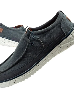 Wrangler pánské polobotky mokasíny Makena Stone blue fashion navy blue