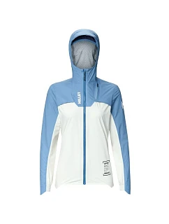 Dámská bunda MILLET Intense Pro 2,5L Jkt W v modro-bílé barvě
