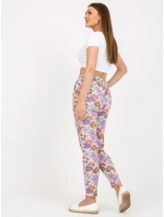 Kalhoty D73771M61869M světle fialové Kalhoty D73771M61869M světle fialové
