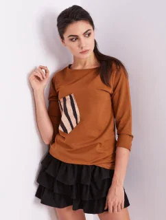 Halenka CZ BZ 1694.08 světle hnědá