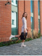 Městský batoh VUCH Corbin Dotty Black Městský batoh VUCH Corbin Dotty Black