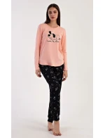 Dámské pyžamo dlouhé Let me sleep Dámské pyžamo dlouhé Let me sleep