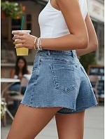 Dámské džínové šortky SUMRBREEZ modré FashionStreet SY0352