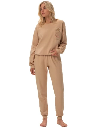 Dámské pyžamo 41899 Fawn - HENDERSON Dámské pyžamo 41899 Fawn - HENDERSON