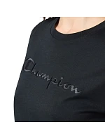 Dámské tričko Champion SS Tee černé 118382 KK001