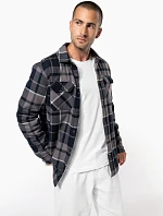 Kariban K 579 Flanelová košile s sherpa fleecovou podšívkou 20.K579 camel/black