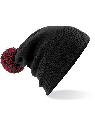 Beechfield B 450 Čepice Snowstar® 53.0450 black/classic red Beechfield B 450 Čepice Snowstar® 53.0450 black/classic red