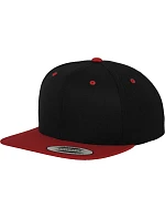 Flexfit 6089M 6 panelová Snapback kšiltovka 55.6089 black/red