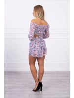 Béžová květinová sada Béžová květinová sada