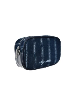 Džínová kabelka s přesýpacím hodinami Big Star NN574098 modrá