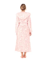 Dámský župan Flora s kapucí 3956 3053 růžová perla - Vestis Dámský župan Flora s kapucí 3956 3053 růžová perla - Vestis